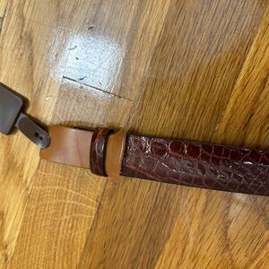 Trafalgar Genuine Alligator Belt